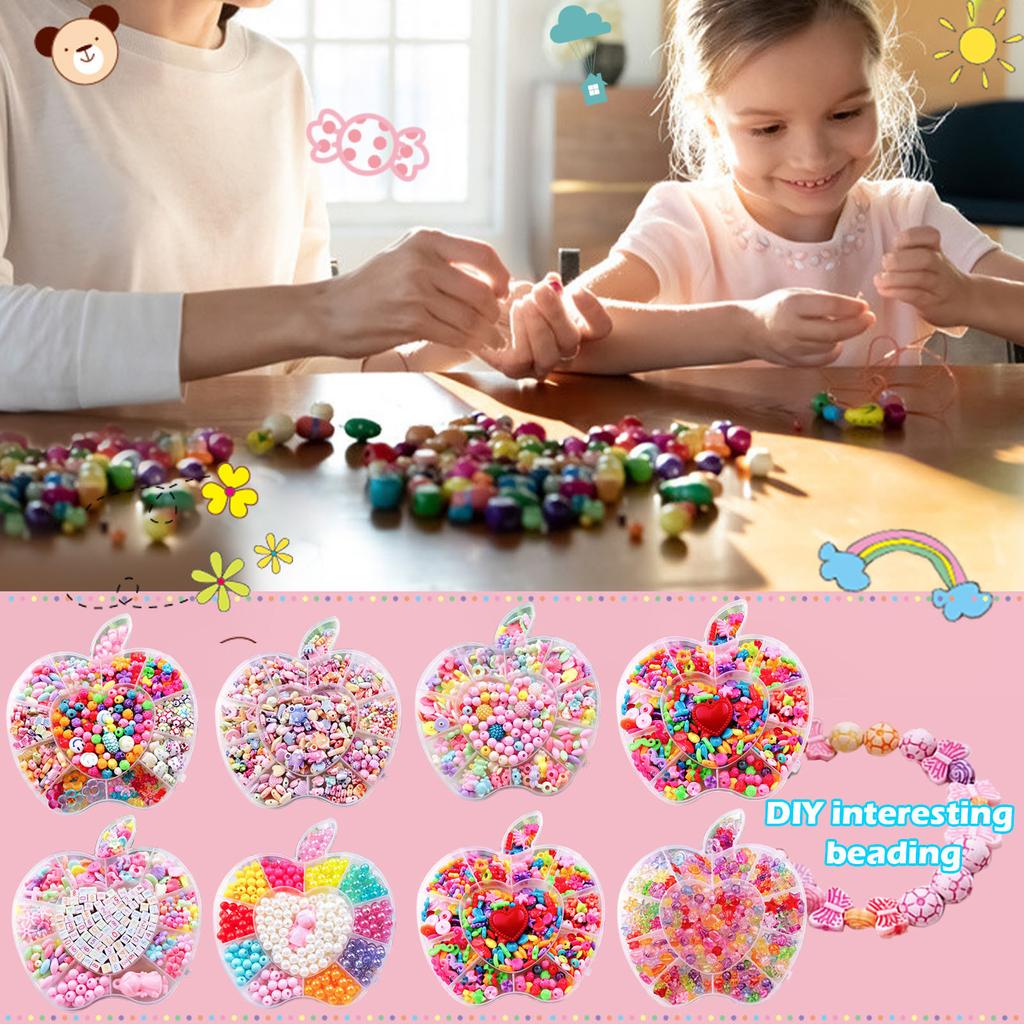 Фарфоровые Хрустальные Ручной Работы с Бусинами DIY Детские Украшения
