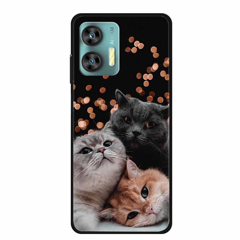 Для Oukitel C36 C35 Чехол Роскошный ТПУ Мягкий Силикон Чехлы для Телефона Задняя Крышка для Oukitel C35 OukitelC36 Ударопрочный Цветы Fundas