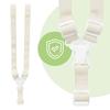 Malplay Malo Cream-Beige Cotton Baby Swing With Cushion And Straps 60 Kg