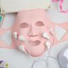 Red Light Photon Therapy Mask Acupoint Vibration Face Massager with Controller Facial Acne Reduction Anti Wrinkles Skincare Tool