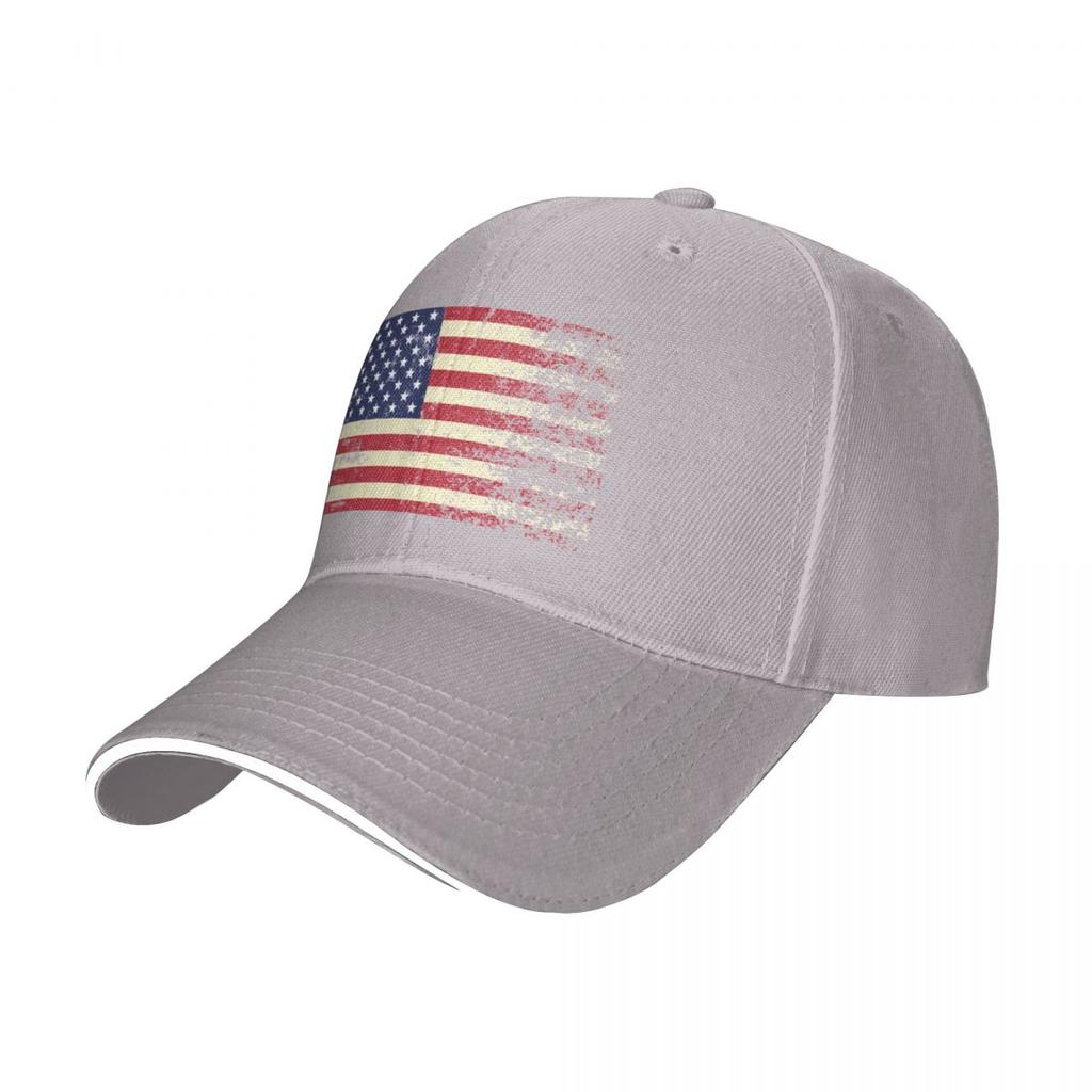 American Flag Vintage Baseball Cap Sun Hat For Children Fashionable Unisex'S Hats Women'S