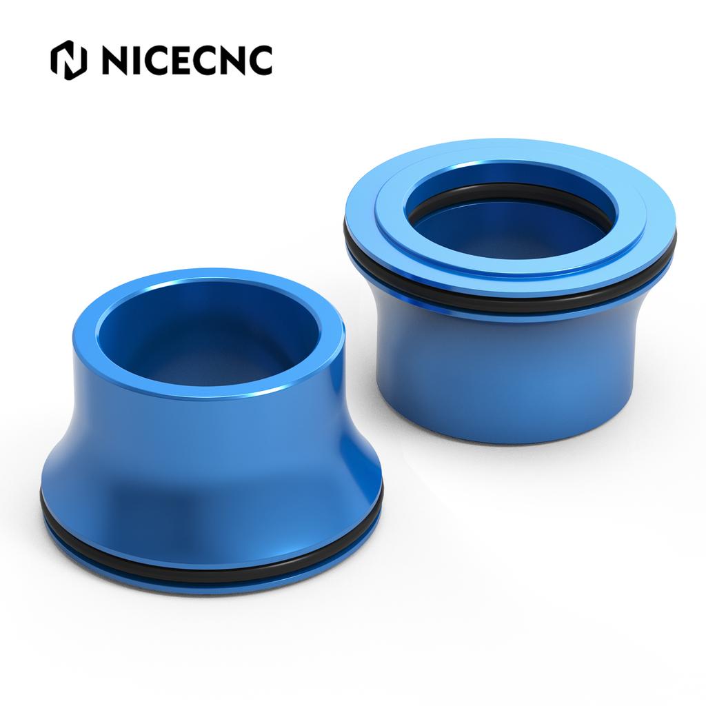 NICECNC For Surron light bee X S L1E Electric Dirt Bike Aluminum Front Wheel Spacers Hub Collars O-ring For Segway X160 X260