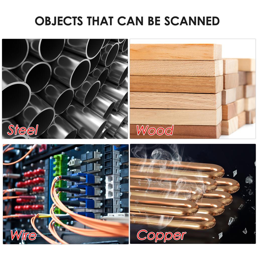 UNI-T Поиск шпилек Настенный сканер Детектор шпилек Цифровой настенный детектор Металлоискатель Детектор проводов переменного тока