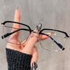 Fashionable Eyebrow Frame Reading Glasses With A High-end Feel And Anti Blue Light For Middle-aged And Elderly People 5103