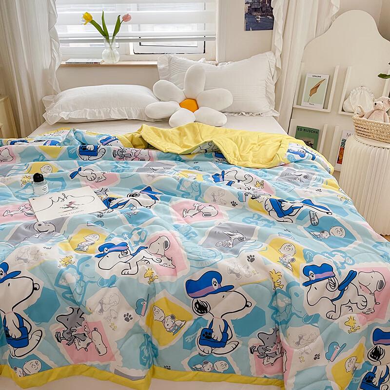 SNOOPY Счастливый Посыльный Летнее Одеяло