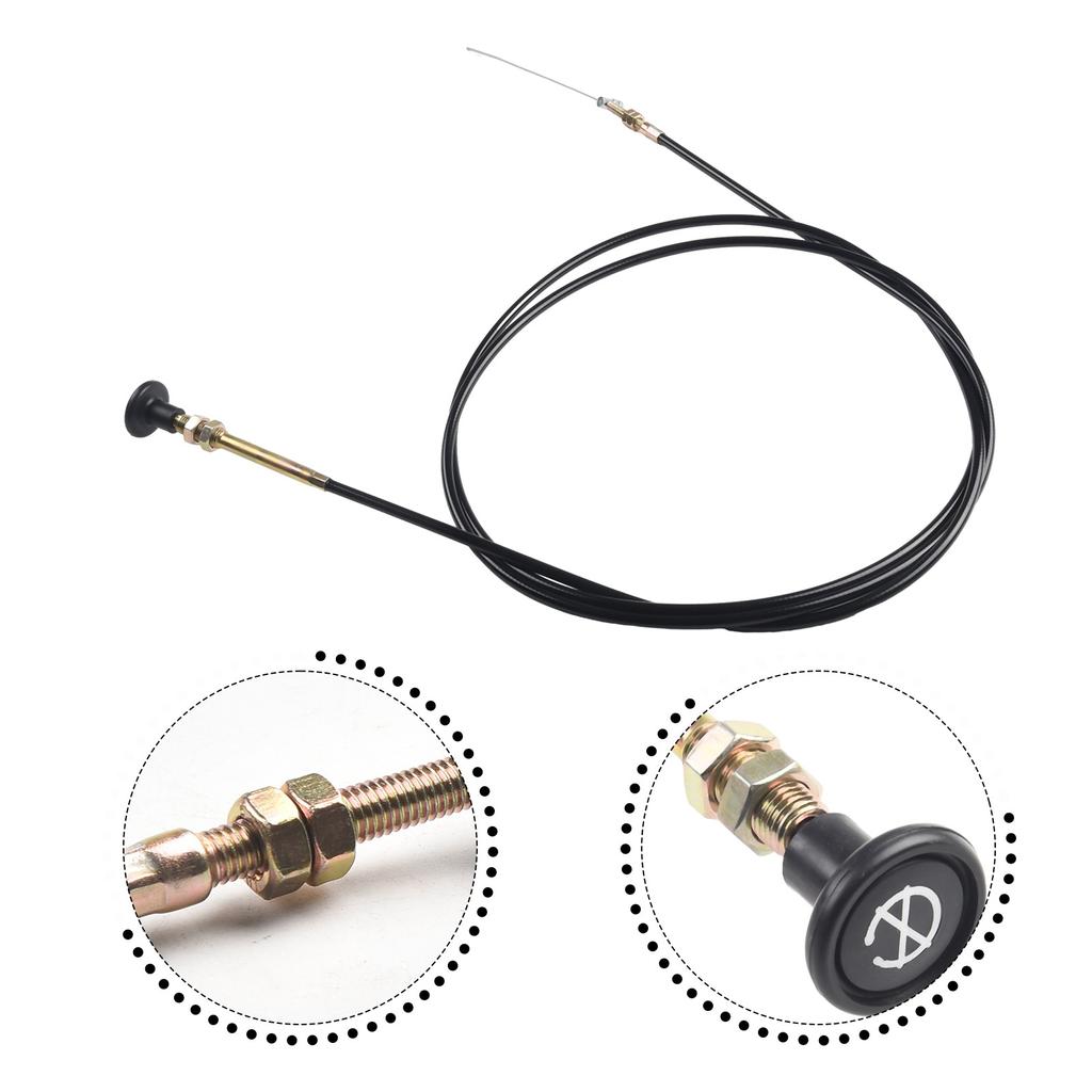 25 м Трос управления дроссельной заслонкой двигателя Стопор Подсос для автомобилей, грузовиков и фургонов