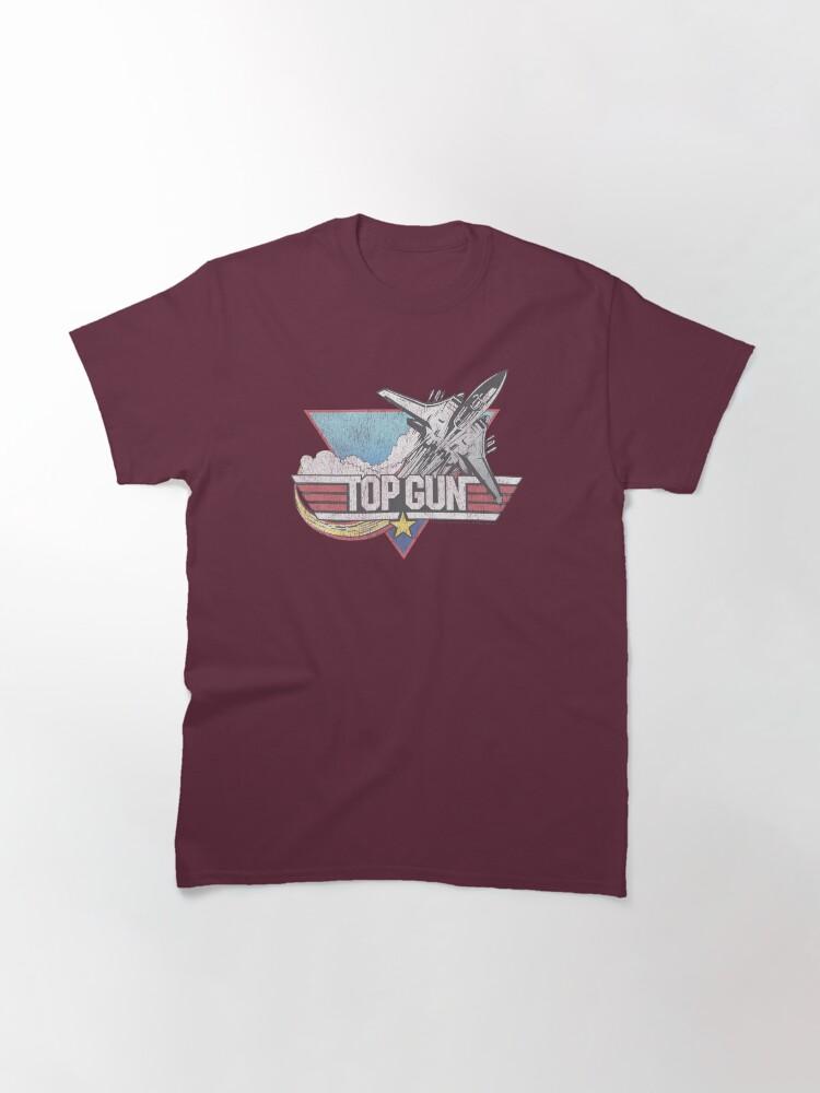 Top Gun Top Gun Retro Inverted Jet Logo Classic T-Shirt
