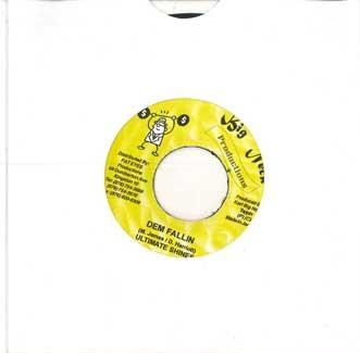 7inch Record ULTIMATE SHINES - Dem Fallin NONE BIG NECK 2002 Jamaica Reggae, Ska & Dub Used