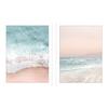 Gemma Bardot Beach Vibes III / IV Framed Print Set  (Pack of 2)