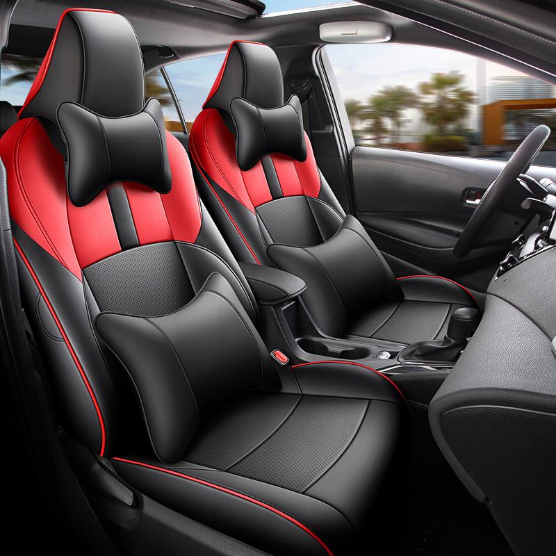 Роскошная стильная чехол на сиденье автомобиля Для Toyota Выберите Corolla 2019-2025 Прочная искусственная кожа Подушка сиденья Автомобильные аксессуары Полный комплект