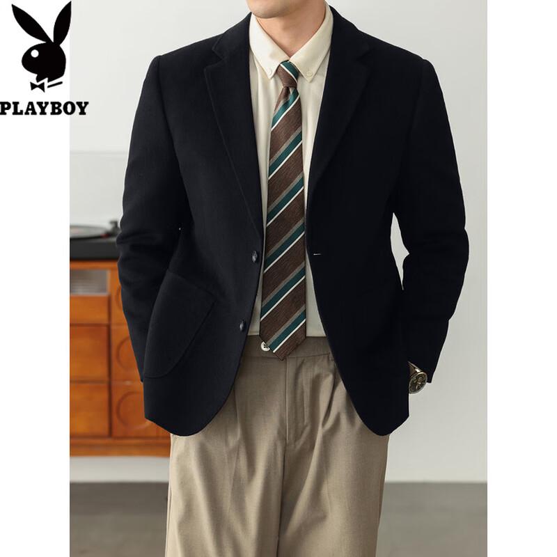 PLAYBOY Мужской повседневный блейзер из смесовой шерсти