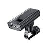 Powerful Rechargeable Bicycle Headlight with Flashlight High High 5 Easy Mobile Battery Level and Taillight for Cross Road Night Power Outage and