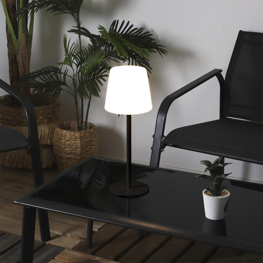 Usb Table Lamp Black 3 Brightness Levels Elegant