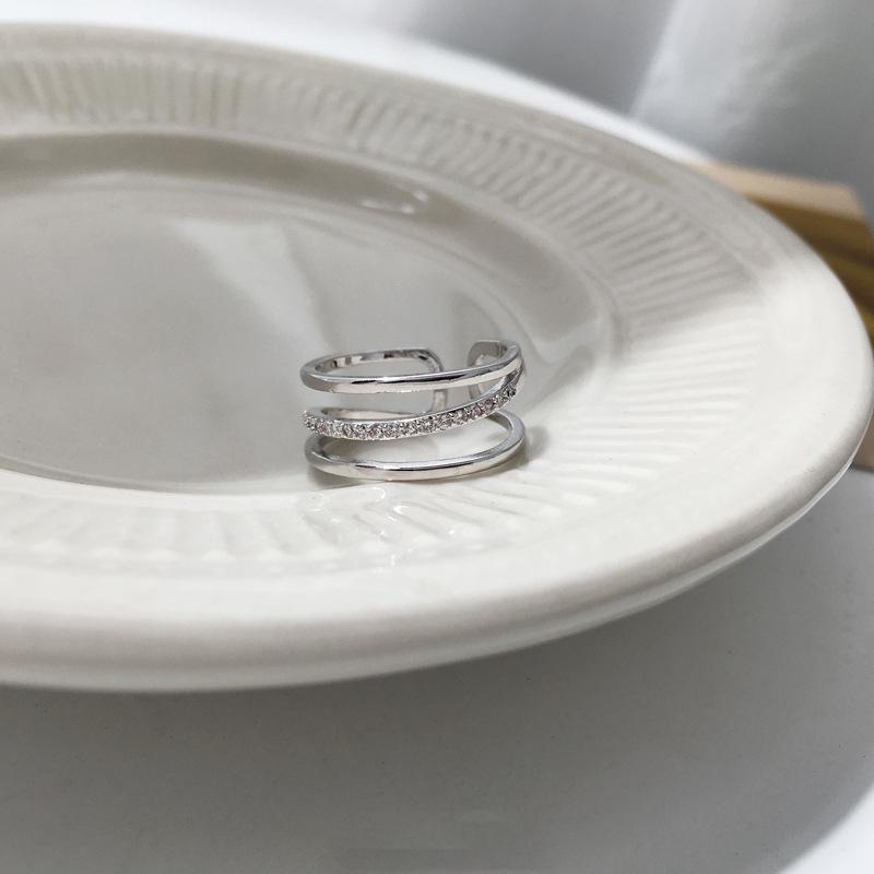 Korean Style Adjustable Butterfly Open Ring - Minimalist, Unique Design