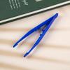 10Pcs Plastic Blue Tweezers Medical Beads Disposable Tweezers Tools Forceps First Aid Kit Accessories