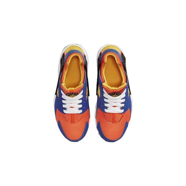 Nike Кроссовки Huarache Run GS Hyper Royal Yellow Ochre Kids Синие 654275-421
