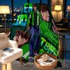 Ben 10 Cartoon Print Blanket - Soft & Comfortable, for Bedroom, Travel, Sofa, Home Decoration - Birthday Christmas Gift for Friend