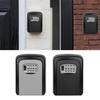 Outdoor Key Lock Box Waterproof and Sturdy Key Safe Wall Mounted Combination Key Cabinet for Household Service Traveling