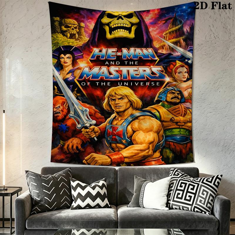 Heman Masters Universe Bedding 1 Duvet Cover 2 Pillowcase Without Core Duvet Cover And Pillowcase Soft And Comfortable