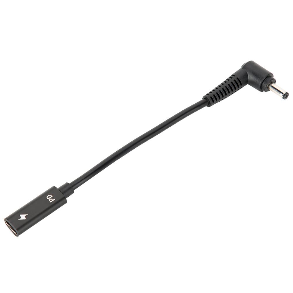 Тип-C, гнездовой блок питания PD, зарядный кабель 19 В, 65 Вт для ноутбука, планшета TG