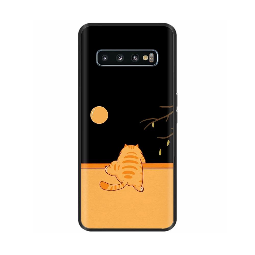Ударопрочный Чехол Для Телефона Samsung Galaxy S10 Чехол-Ракушка С Рисунком Животных Для Samsung S10 Plus S10+ S 10 Мягкий Силиконовый Задний Чехол