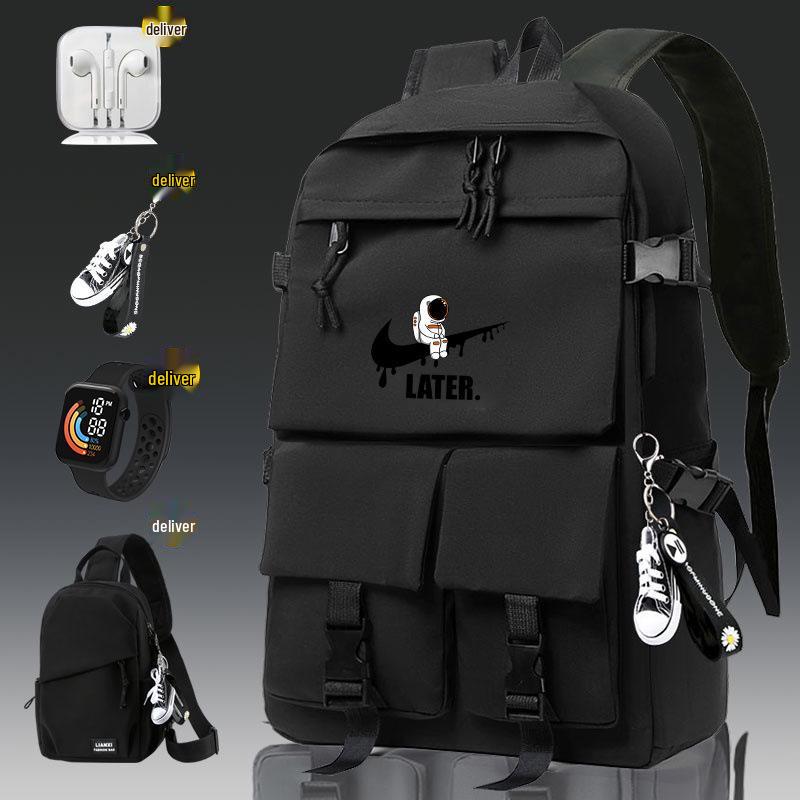 Popular Astronaut Backpack: Ergonomic Schoolbag for Boys & Students