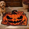 Skin-Friendly Pumpkin Door Mat Soft Dirt Trapping Mat Easy To Maintain Entrance Door Mat  Indoor