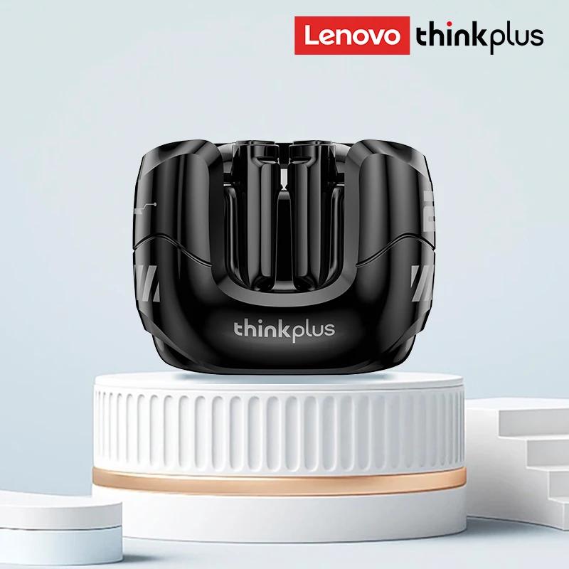 Оригинальные беспроводные наушники Lenovo LP27 ANC с функцией интеллектуального шумоподавления, наушники TWS Bluetooth 5.4, наушники-вкладыши, музыкальная игровая гарнитура с двойным режимом