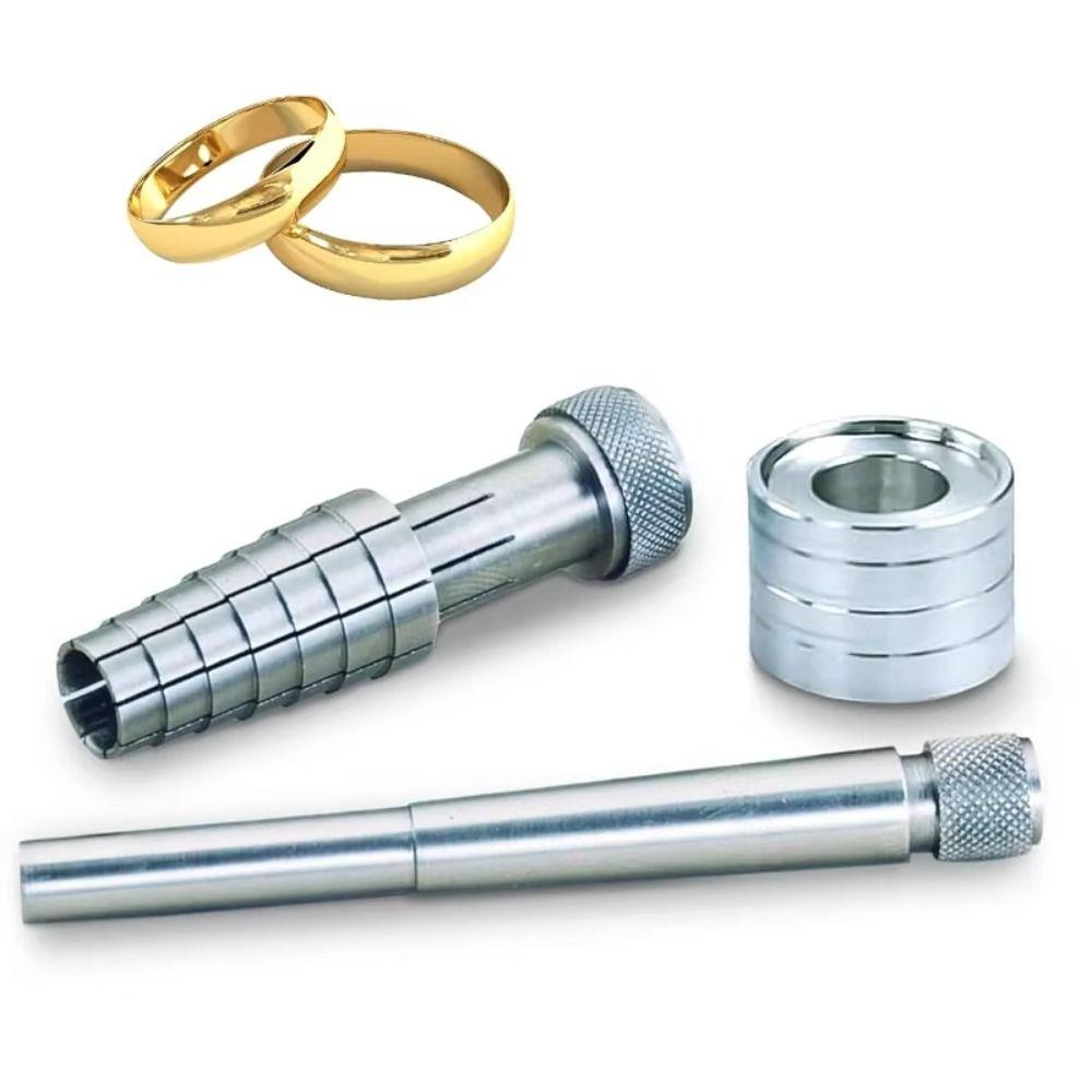 Plastic and Rubber Hammer Ring Stretcher Dual Head Wedding Band Ring Extender  Ring Sizer Kit