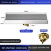 304 Stainless Steel Floor Drain Thickened Anti-Odor Device for Bathroom Sewer Washing Machine All-Copper Universal Drain Core
