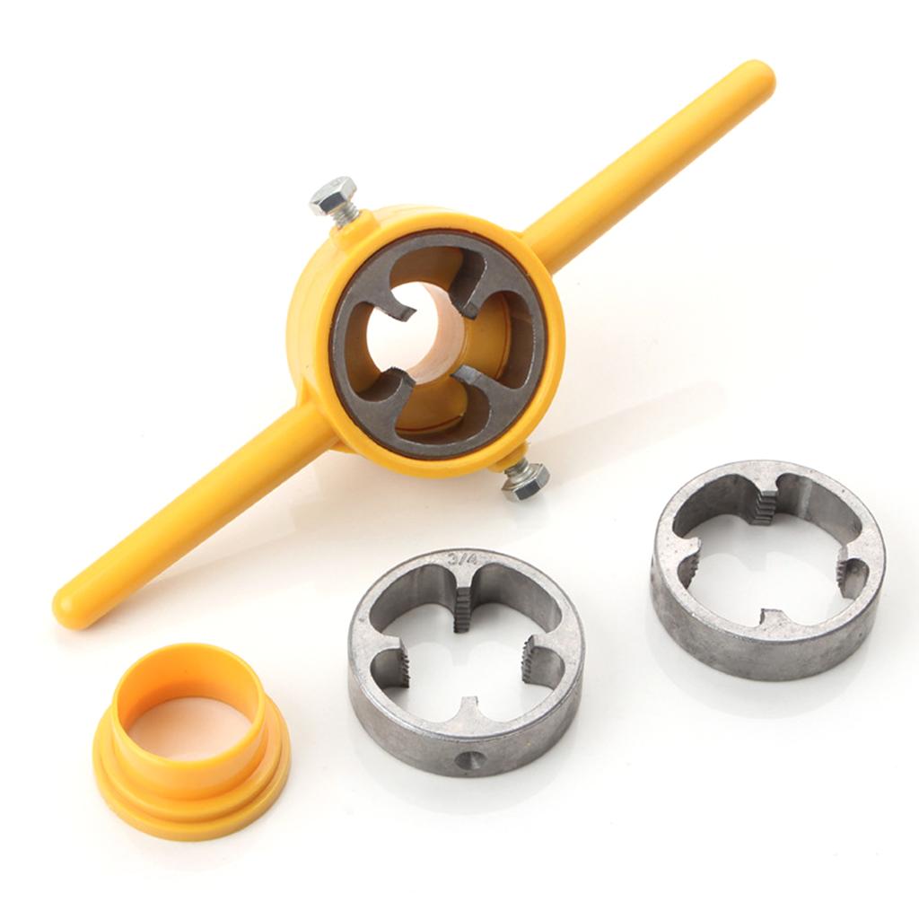 6 шт. Набор гаечных ключей для пластиковых труб из ПВХ, набор инструментов для резьбонарезных станков для пластиковых труб из ПВХ