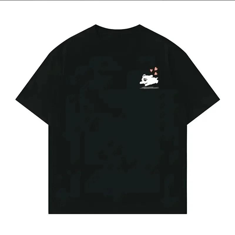 Japanese Street Food T-shirt Osaka Dotonbori Octopus Printed Tshirt Takoyaki Anime Short Sleeve Tees Round Neck Summer Clothes