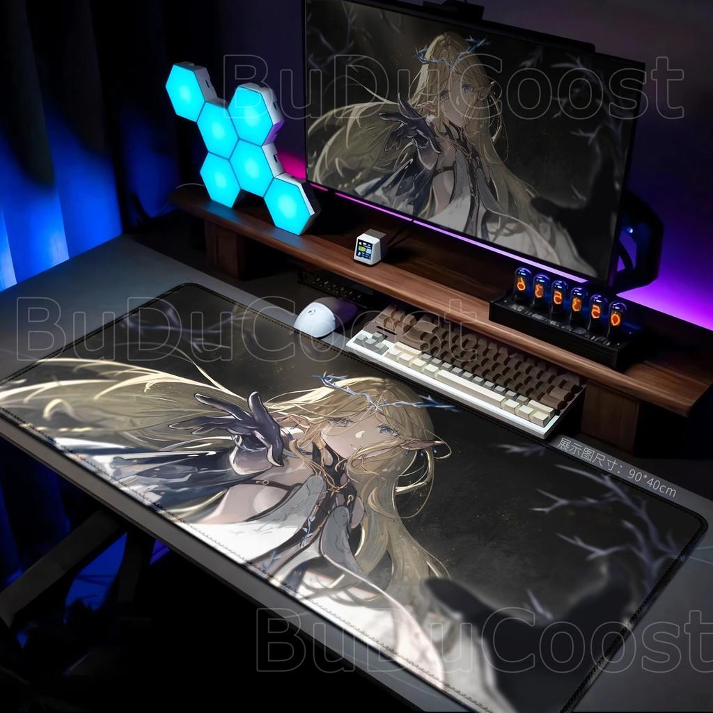 Новые HD Крутые Обои Wuthering Waves Cartethyia Коврик для Мыши XXL Игровой Коврик для Клавиатуры Игровой Стол Коврик для Мыши Ноутбука Ковер для ПК Коврик для Мыши