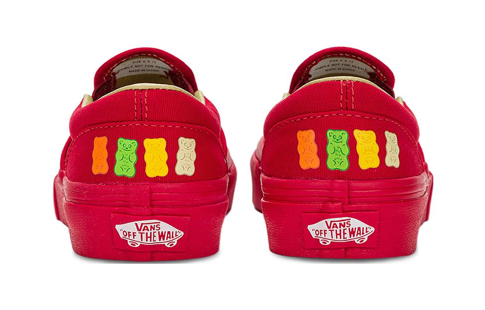 Vans Слипоны Haribo X Classic Детские 'Goldbears' VN0009R7RED