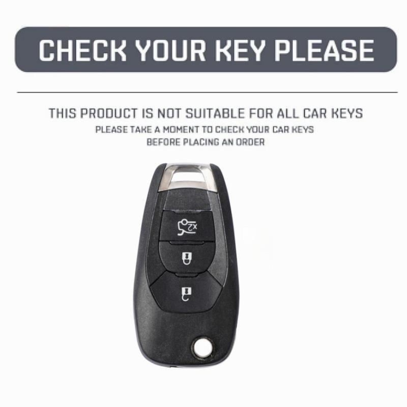 Откидной брелок с дистанционным управлением из ТПУ кожи с 3 кнопками, чехол для ключей для Chevrolet Cruze Aveo Malibu Onyx LTZ 2014-2018, держатель для ключей