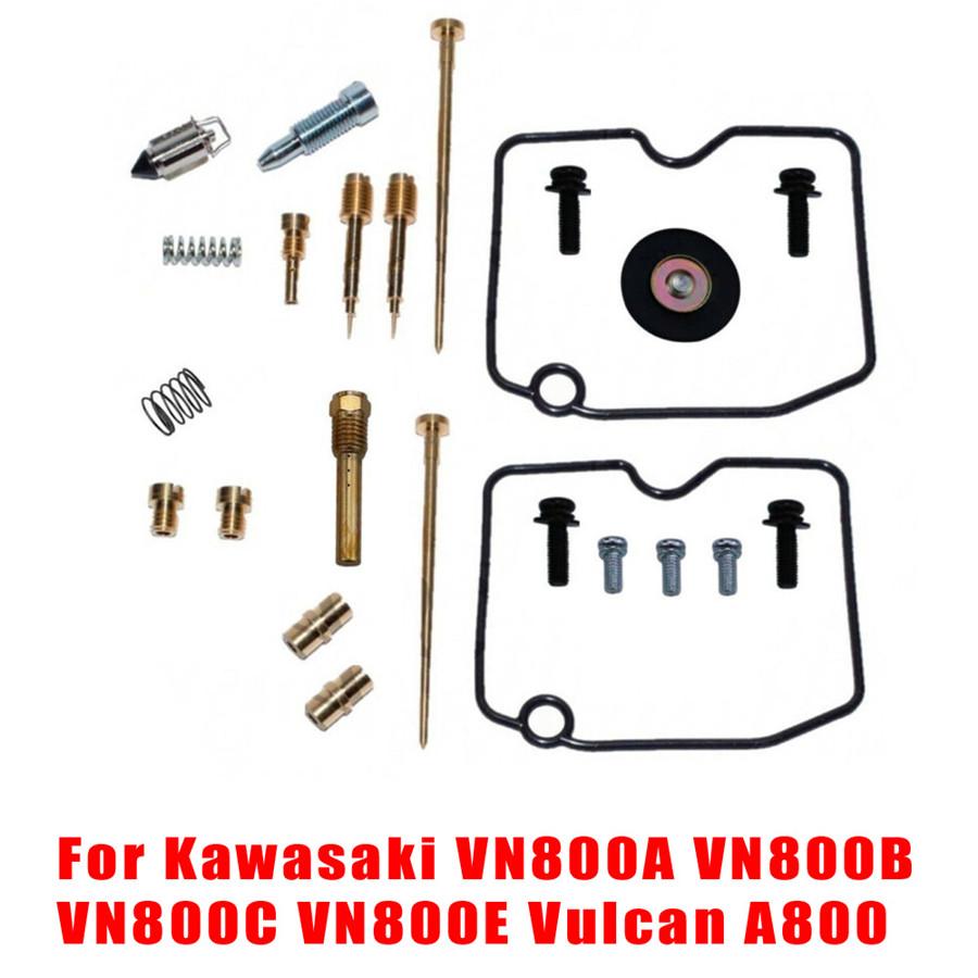 2 комплекта ремкомплекта карбюратора для Kawasaki VN800A VN800B VN800C VN800E Vulcan A80