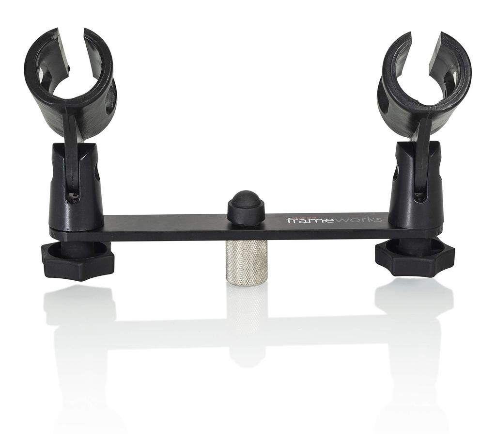 GATOR Frameworks Stereo Microphone Bar GFWMIC1TO2