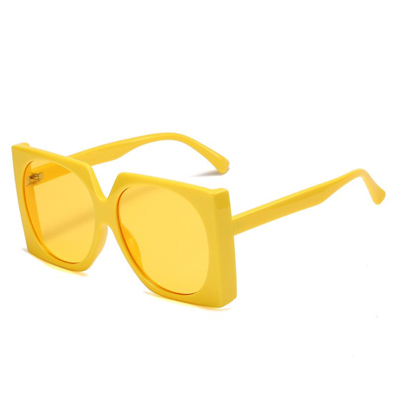 Large frame women's sunglasses European and American fashion square sunglasses Square Sunglasses Women