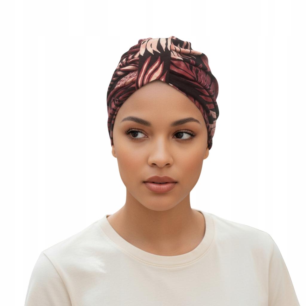 Emma X-68 Women' Turban Hat, also worn after chemotherapy