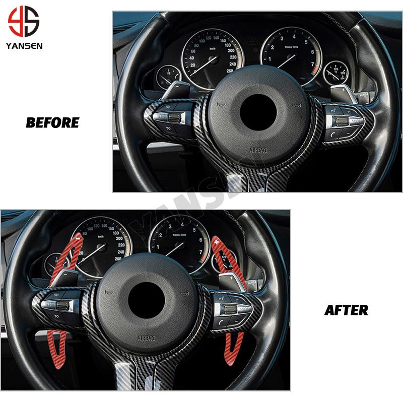 Paddle Shifter For BMW 1-7 Series F10 F18 F30 F35 F34 F32 F07 F48 X5 X6 Car Steering Wheel Paddle Shift Gear DSG Extend Stic