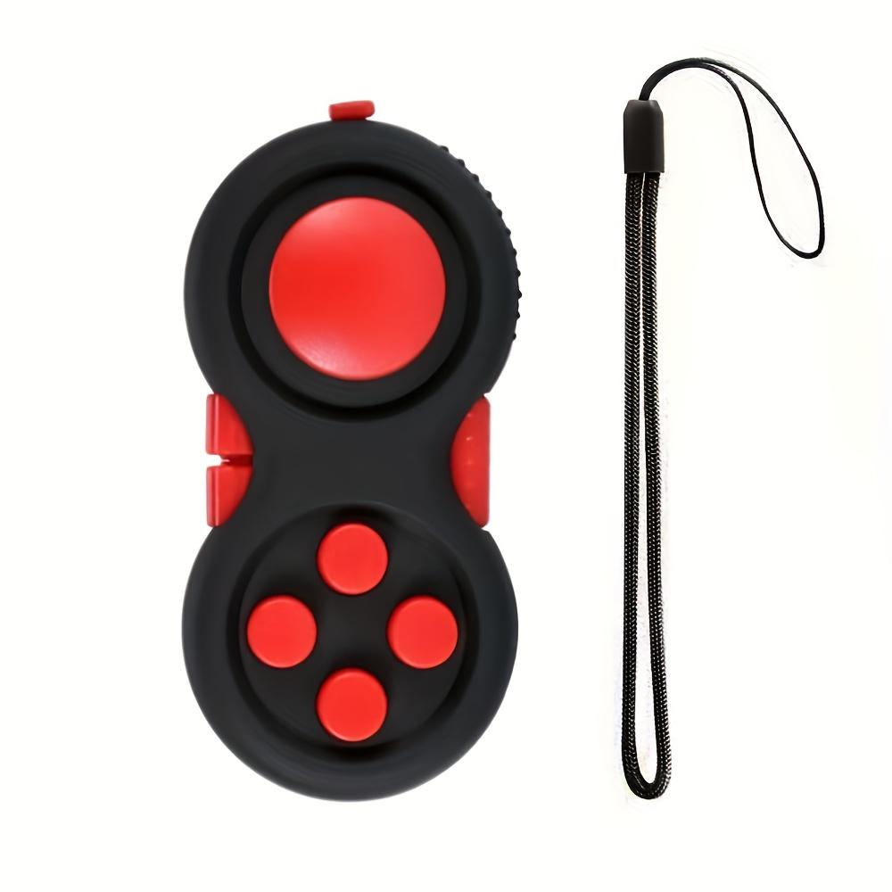 Pad Fidget Pad с 8 функциями Fidget, регулятором Fidget, регулятором стресса, игрушечным кубом Fidget, снимающим стресс и тревожные игрушки