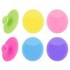 6Pcs Exfoliator Face Cleansing Pads Silicone Face Scrubber Blackhead Scrubber for Daily Facial