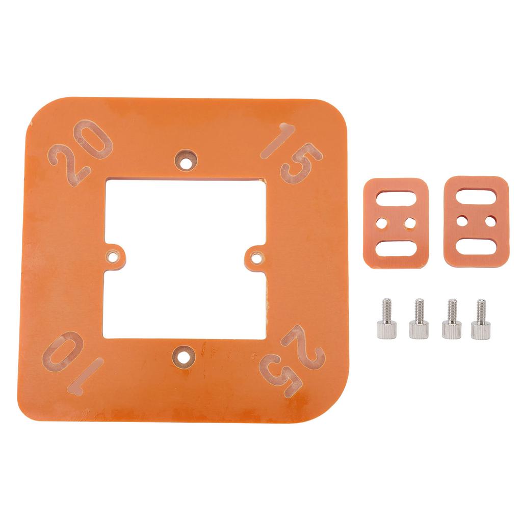 Corner Jig Template 4 in 1 Design Accurate Positioning Multifunctional Rounded Corners Router Bit Template for