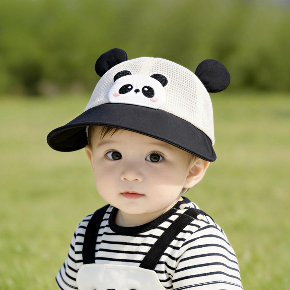 Foldable Mesh Breathable Baby Hat Adjustable UV Protection Kids Hat  for Summer Season