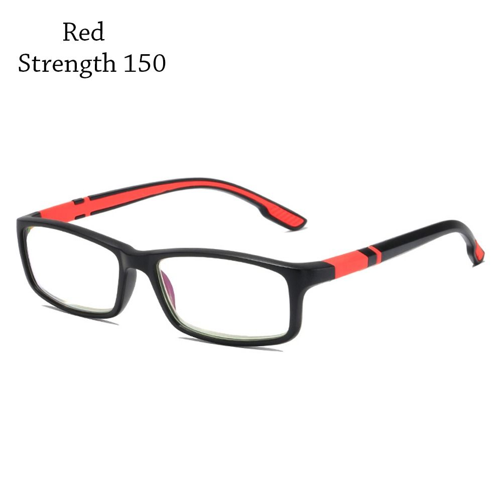 Eye Protection Oblong Eyeglasses Blue Ray Blocking Hyperopia Glasses  Men Women