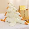 50-190cm Kawaii Quality Giant Colorful Goose Plush Toy Big Stuffed Animal Goose Soft Doll Sleeping Pillow Cushion Children Gifts