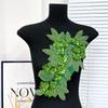 Three Dimensional Flowers Flower Embroidered Patches Sequin Patch Repair  Women Clothes