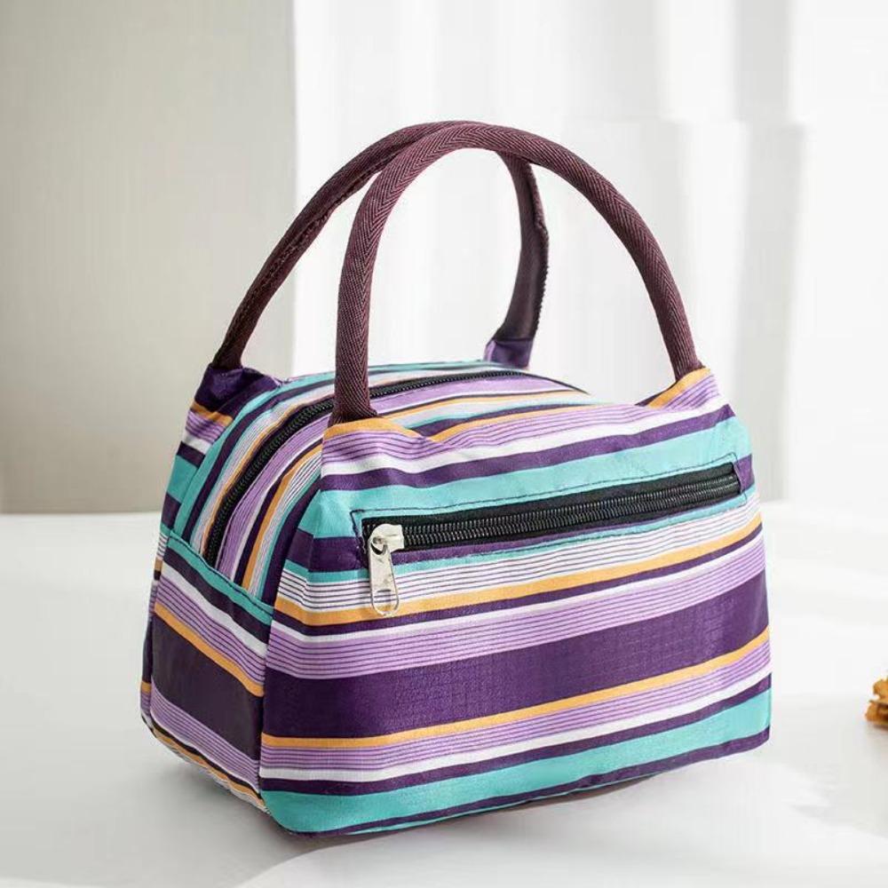 Портативная сумка для обеда из ткани Оксфорд для взрослых и детей, сумка-холодильник для еды и напитков, сумка для пикника, водонепроницаемая коробка для хранения продуктов