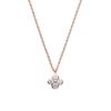 Vendome Necklace Silver 925 Cubic Zirconia Flower GS9N021440CZ [Official] [VIH Aoyama]