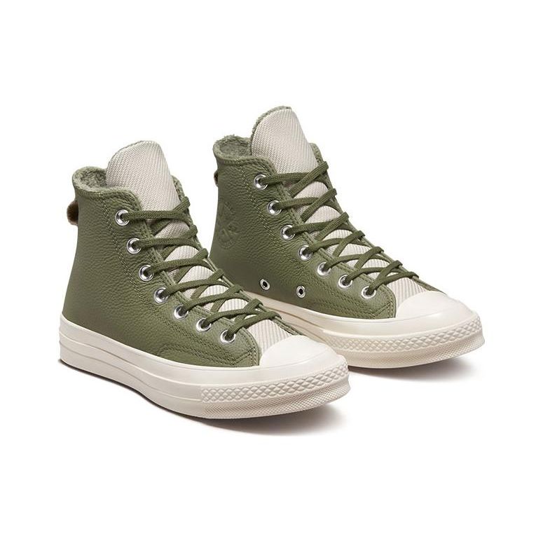 Converse Chuck 70 Counter Climate High Utility Papyrus Unisex Sneakers Green Egret A01333C